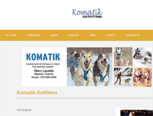 Tablet Screenshot of komout.com